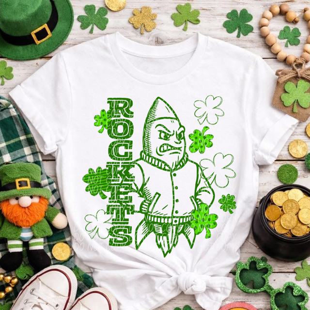 Letterman Clover Mascots DTF Prints