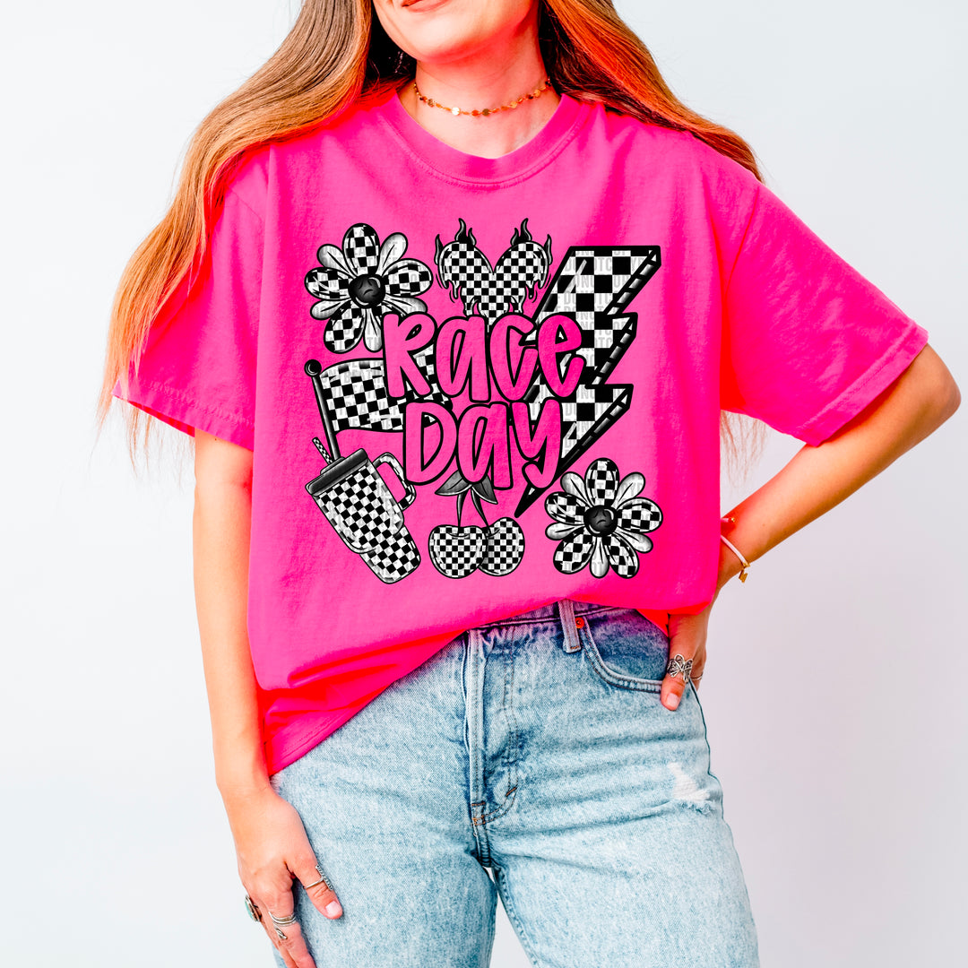 Race Day DTF Print