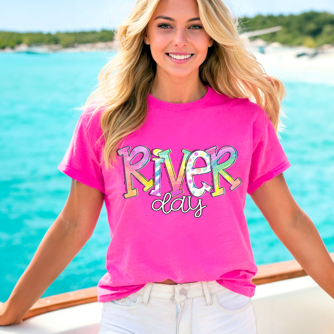 River Day DTF Print