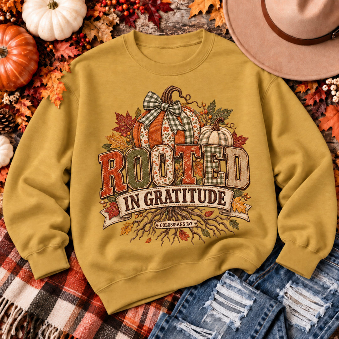 Rooted In Gratitude DTF Print