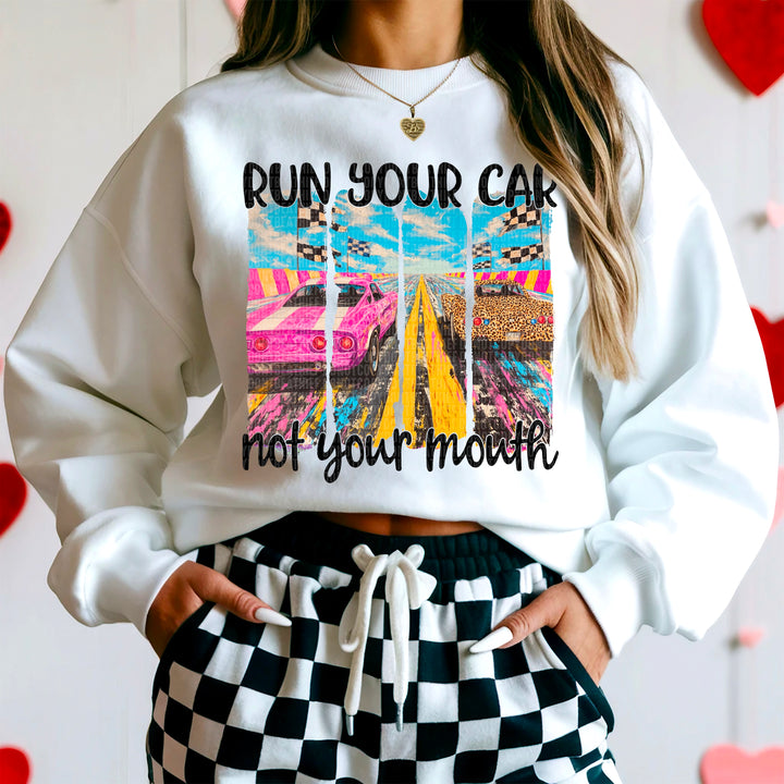 Run Your Car DTF Print