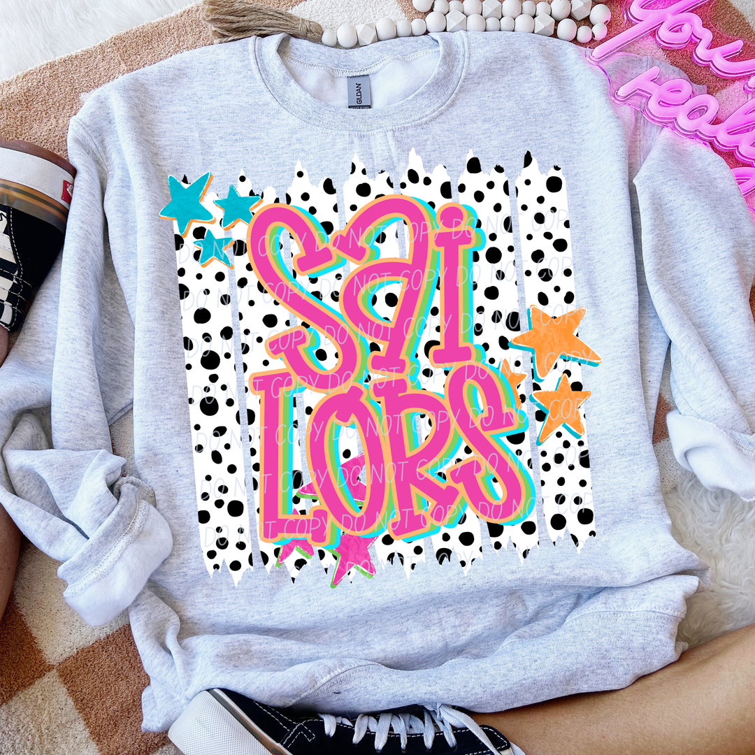 Lotty Dotty Mascots DTF Print