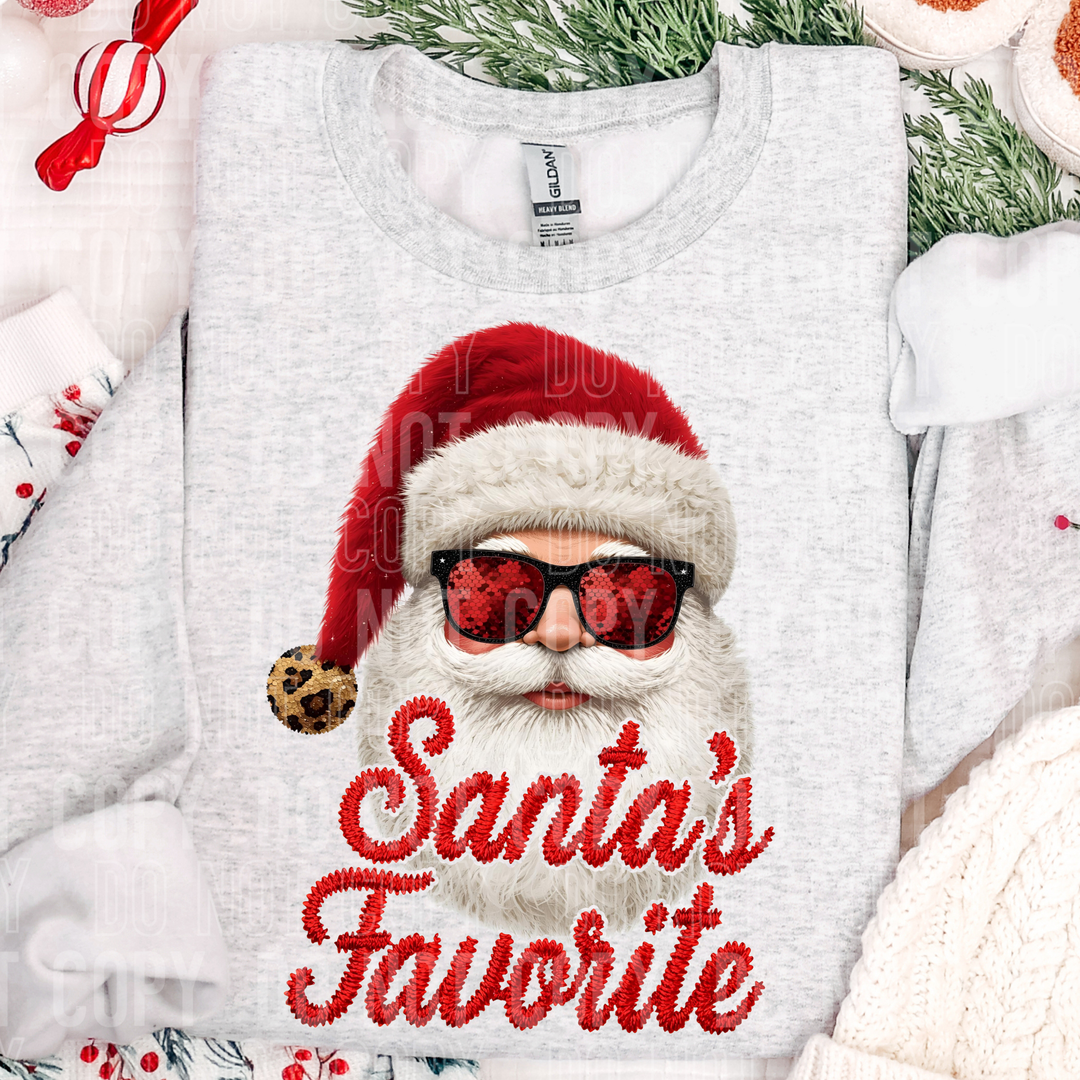 Santa’s Favorite DTF Print