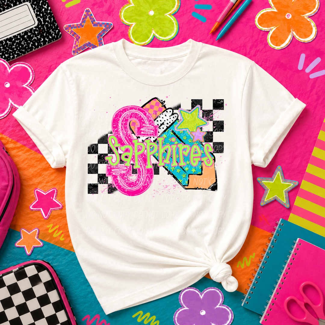 A Is For Mascots DTF Print