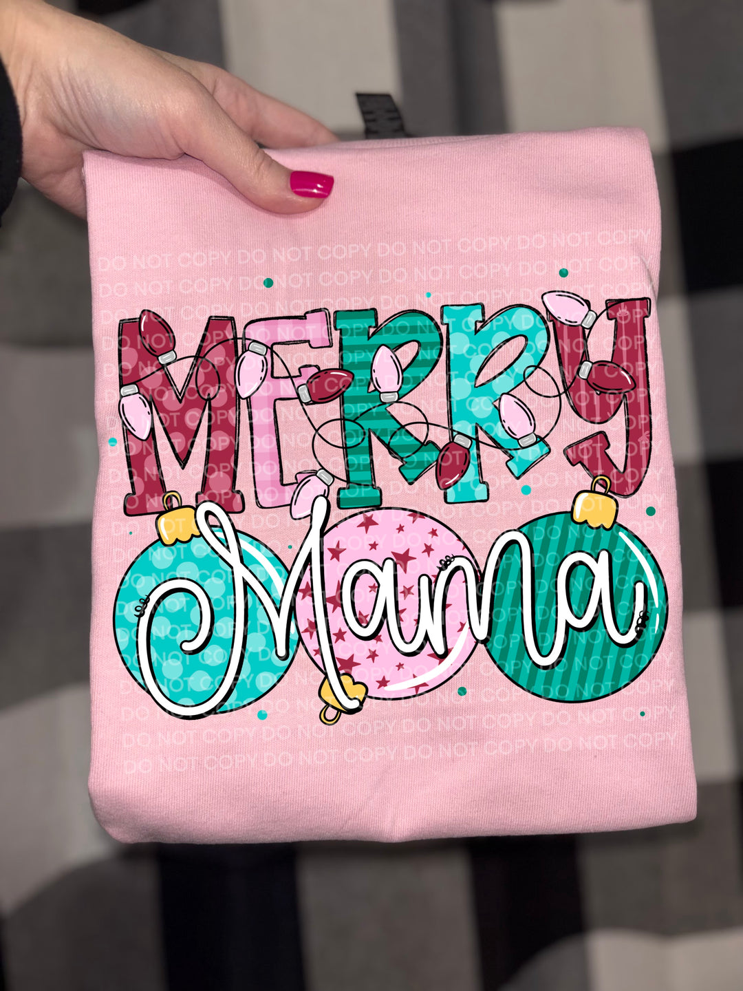 Merry Mama DTF Print