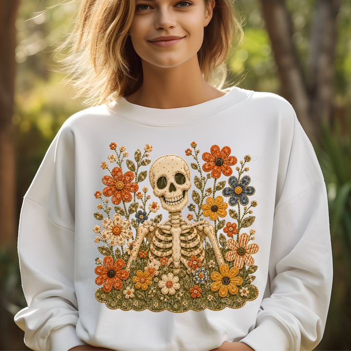 Fall Flowers DTF Print