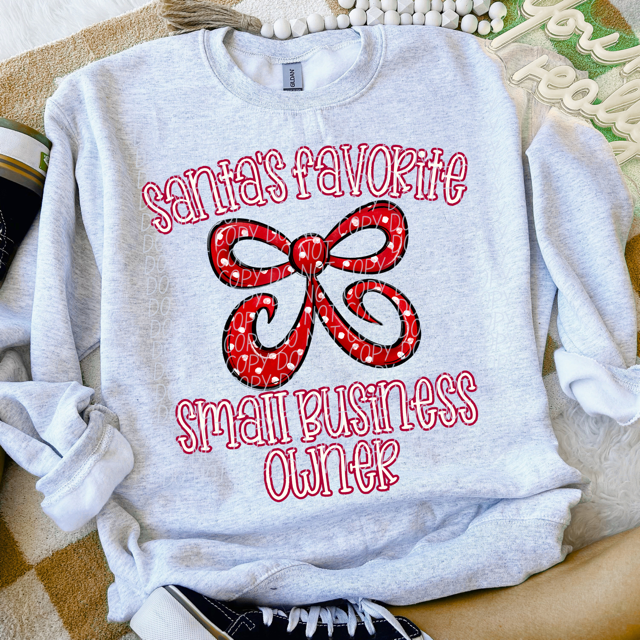 Santa's Favorite Careers DTF Print