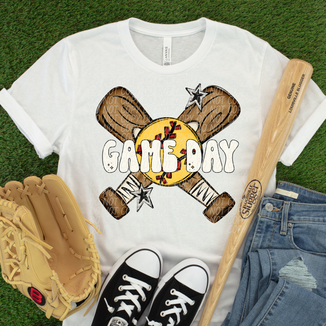 Softball Game Day DTF Print