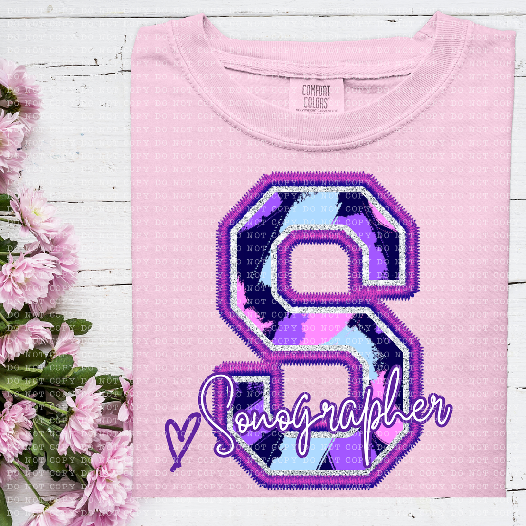 Perfectly Purple Occupations DTF Print