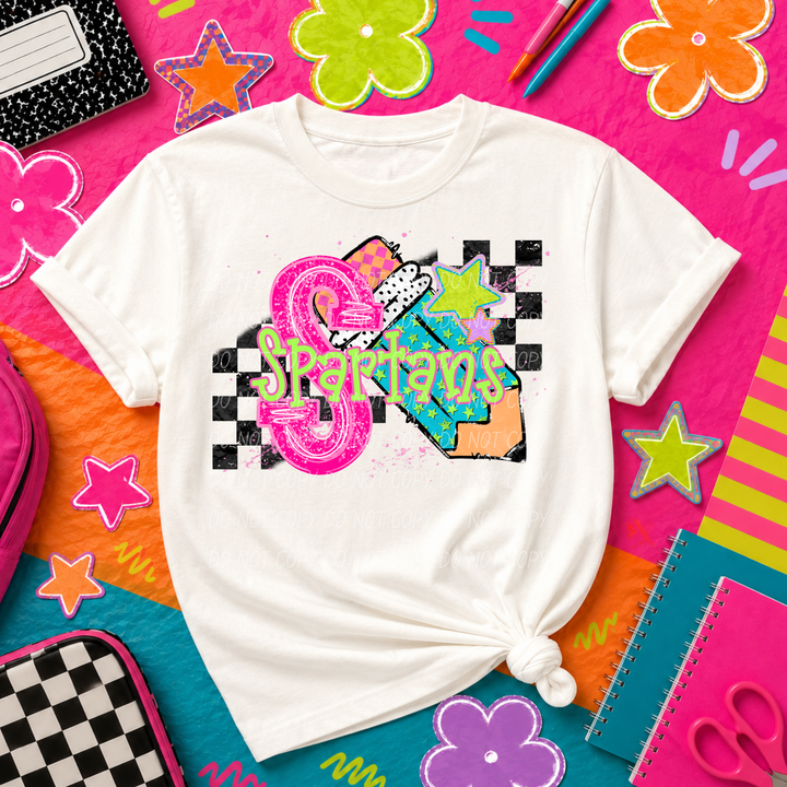 A Is For Mascots DTF Print