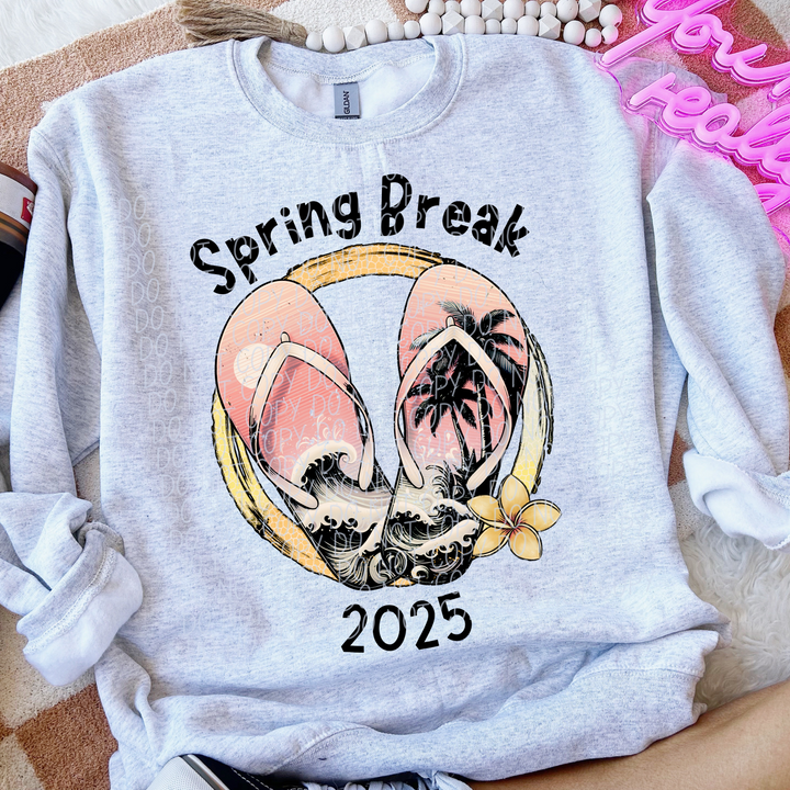 Spring Break 2025 DTF Print