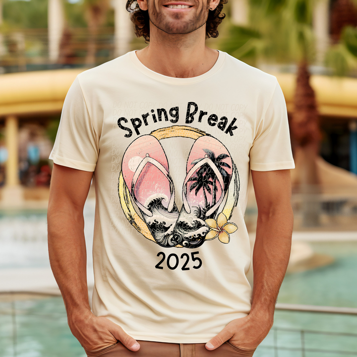 Spring Break 2025 DTF Print