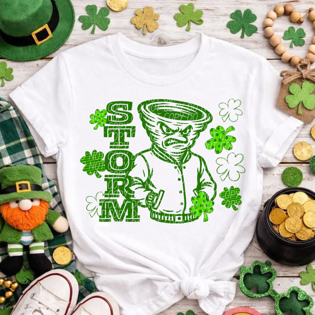 Letterman Clover Mascots DTF Prints