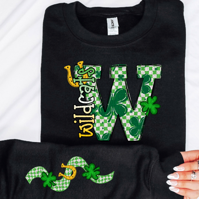 St Patrick's Day Mascots DTF Print