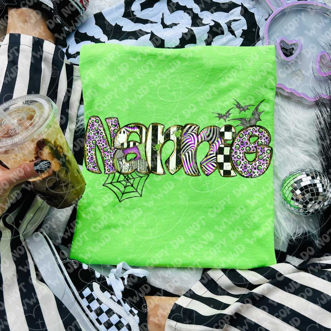 Strange Names DTF Print