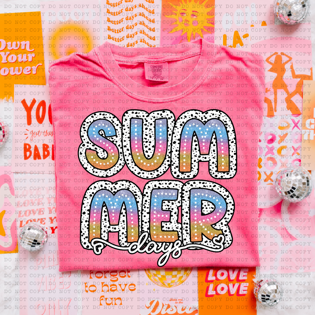 Summer Days DTF Print