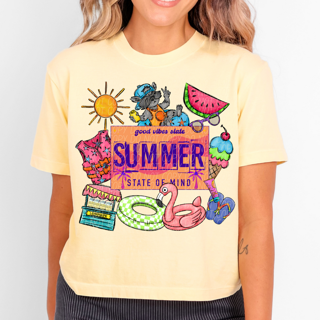 Summer State of Mind DTF Print