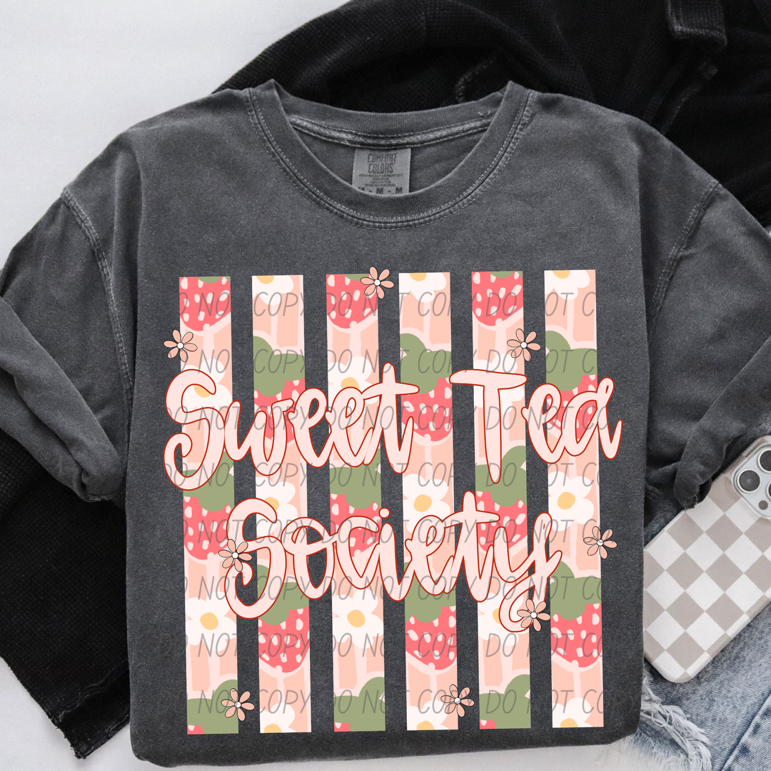 Sweet Tea Society DTF Print