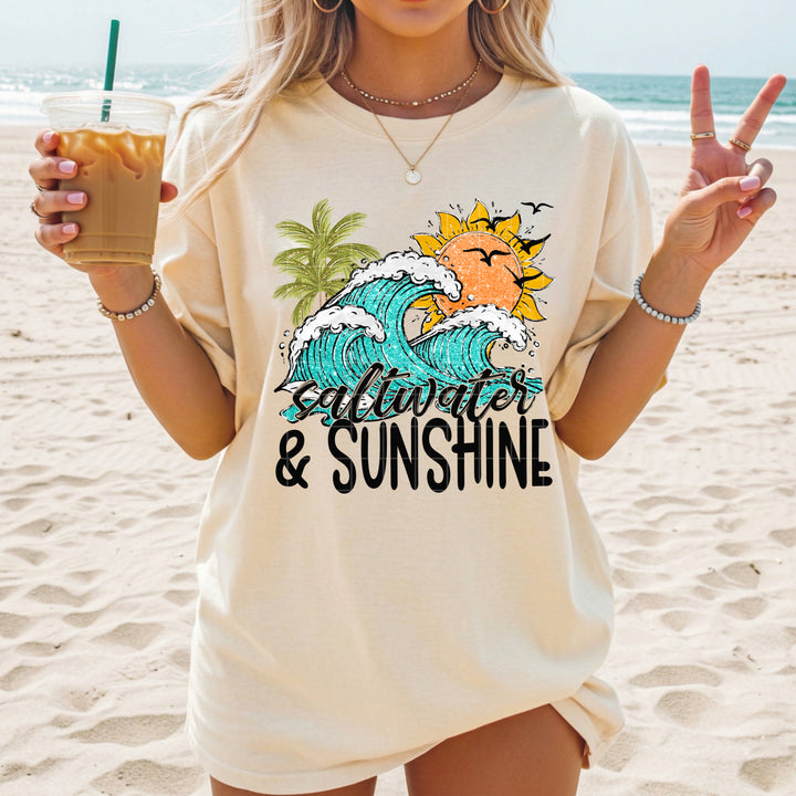 Saltwater And Sunshine DTF Print