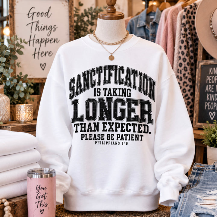 Sanctification DTF Print