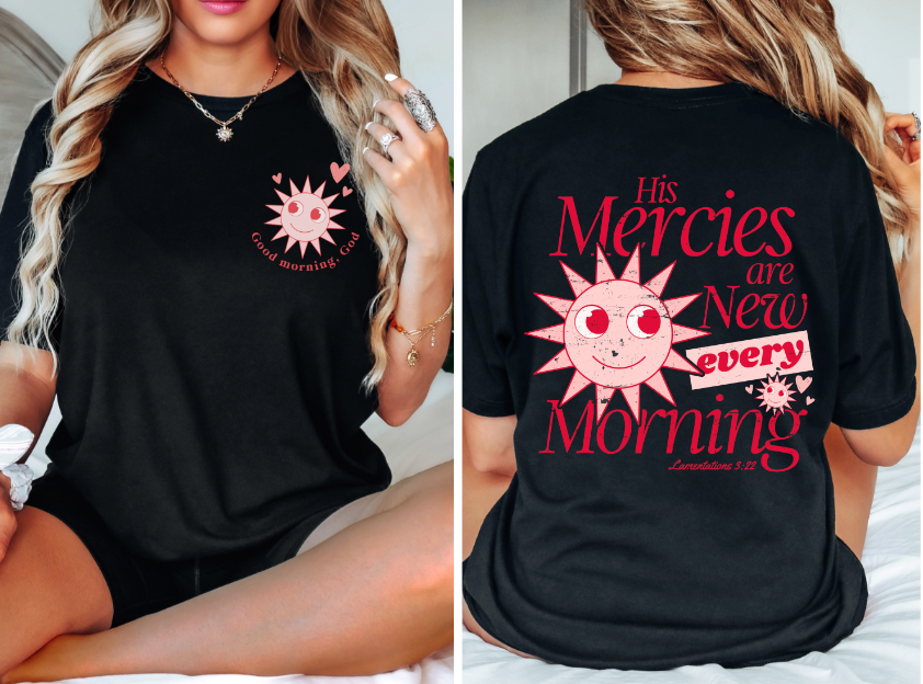 His Mercies DTF Print