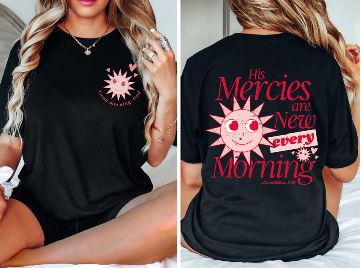 His Mercies DTF Print