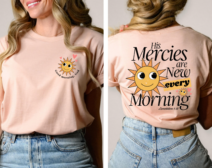 His Mercies DTF Print