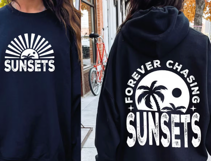 Forever Chasing Sunsets DTF Print