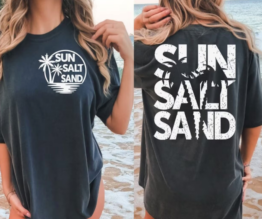 Sun Salt Sand DTF Print