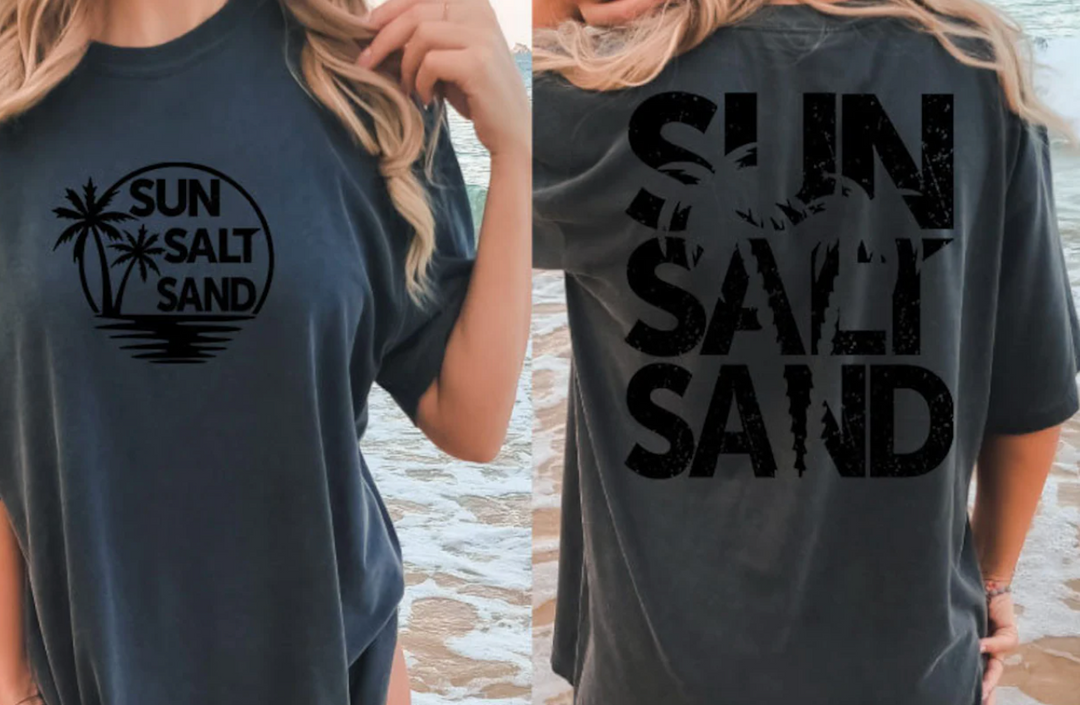 Sun Salt Sand DTF Print