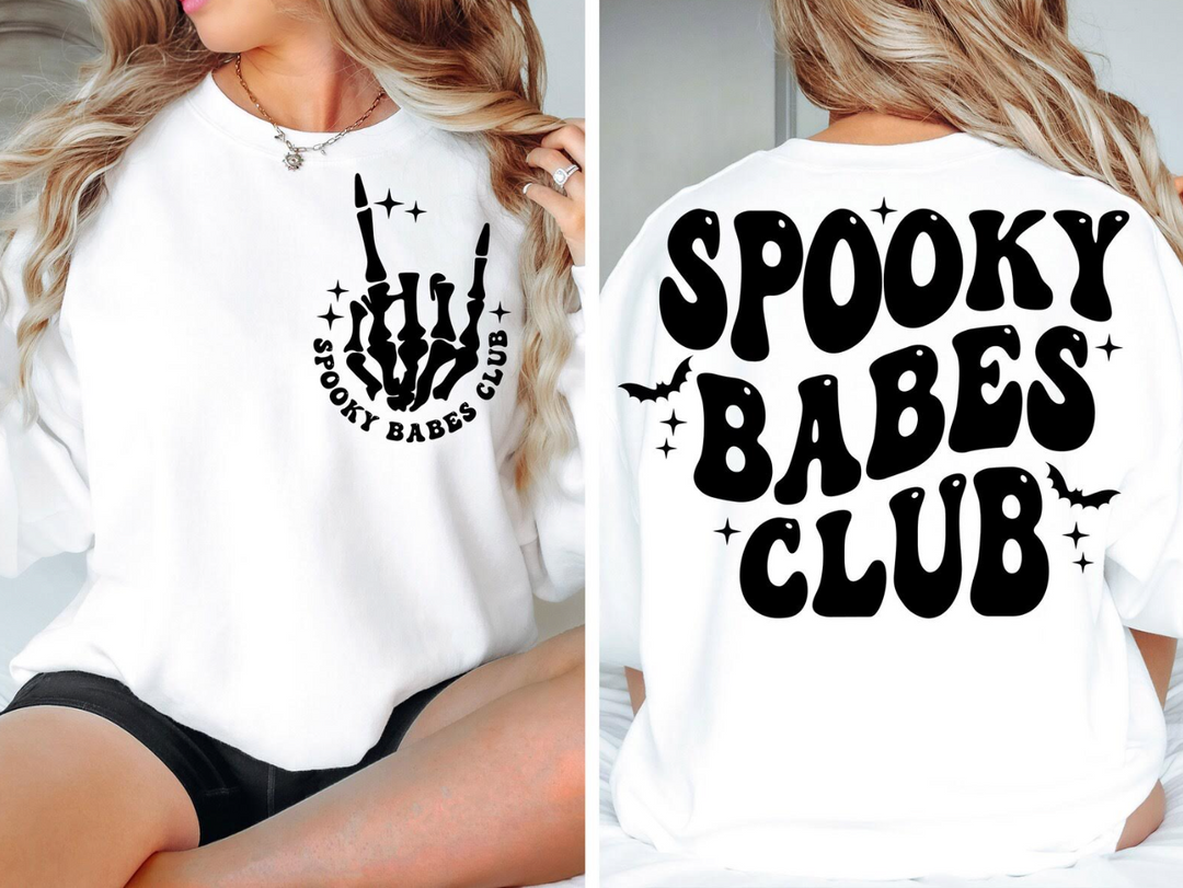 Spooky Babes Club DTF Print