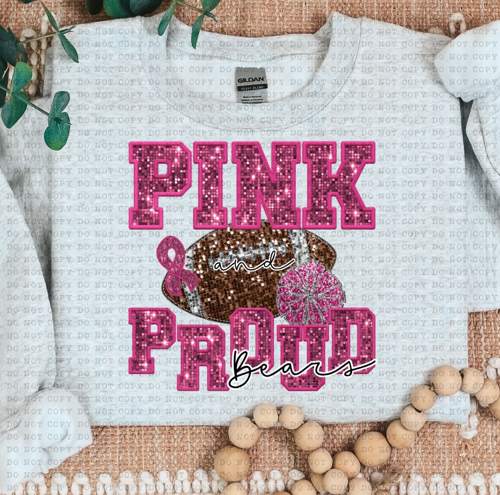 Pink and Proud (Youth) DTF Print