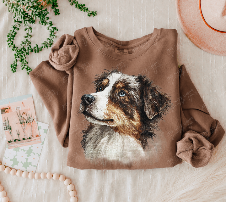 Needlepoint Pets DTF Print