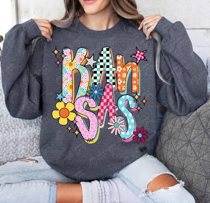 Funky Fresh States DTF Print