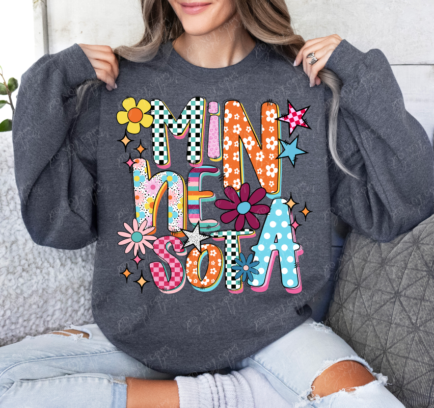 Funky Fresh States DTF Print
