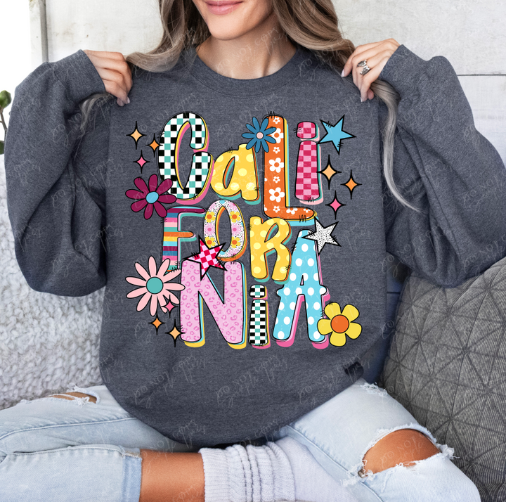 Funky Fresh States DTF Print