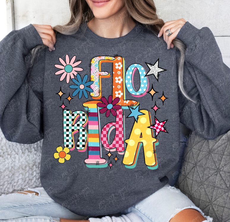 Funky Fresh States DTF Print