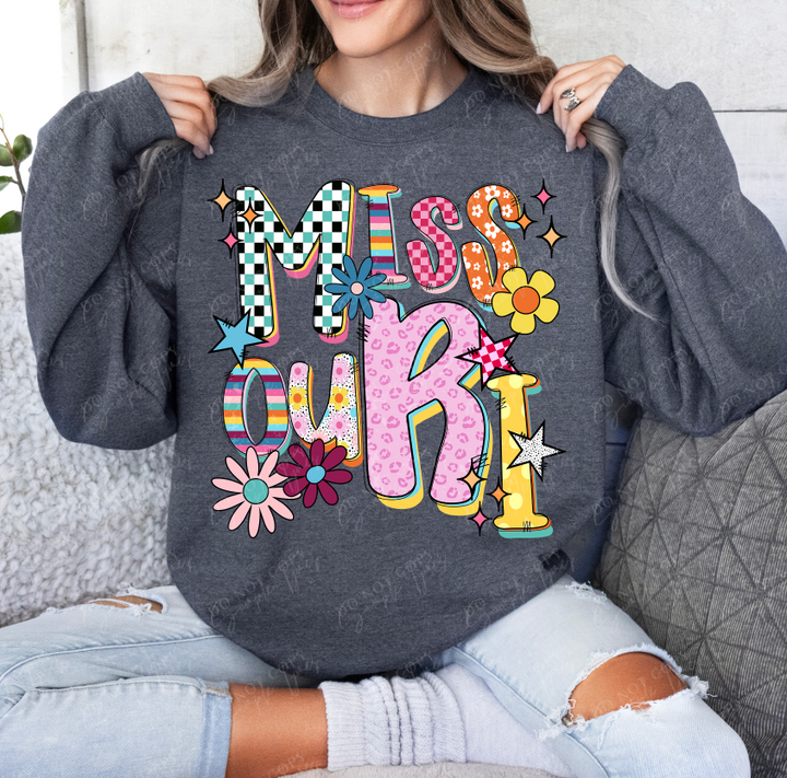 Funky Fresh States DTF Print