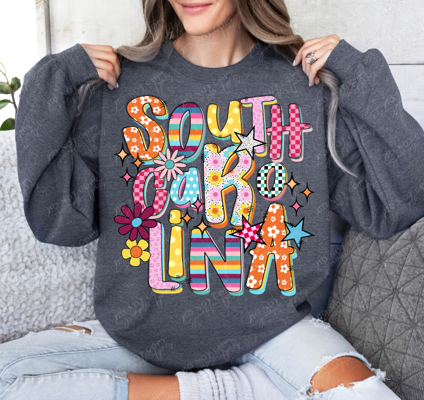 Funky Fresh States DTF Print