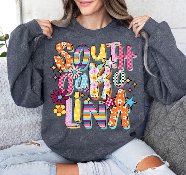 Funky Fresh States DTF Print