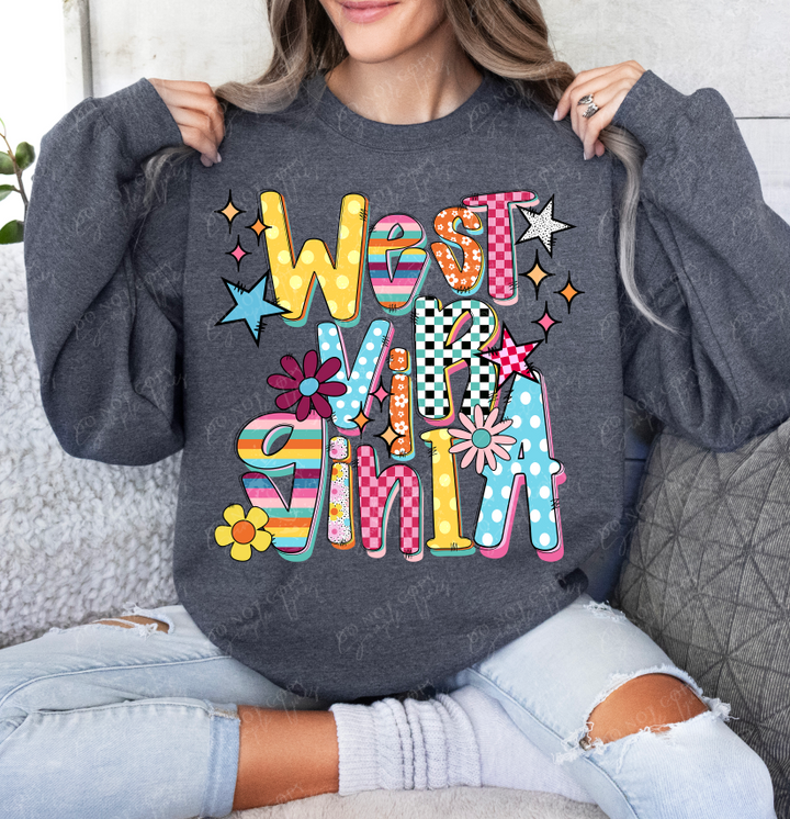 Funky Fresh States DTF Print
