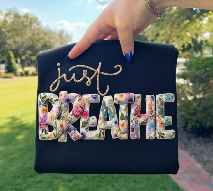 Just Breathe Weekly Sweatshirt Deal