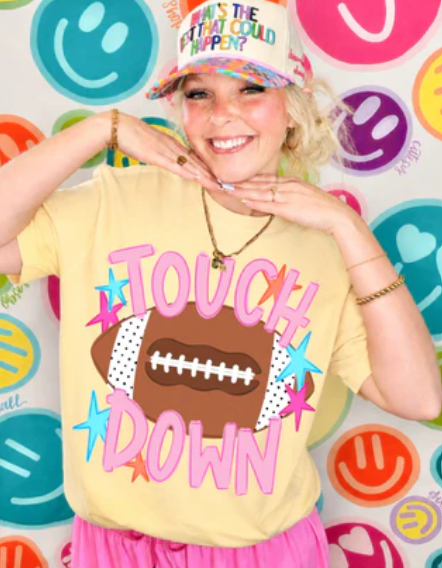 Football Star Touch Down DTF Print