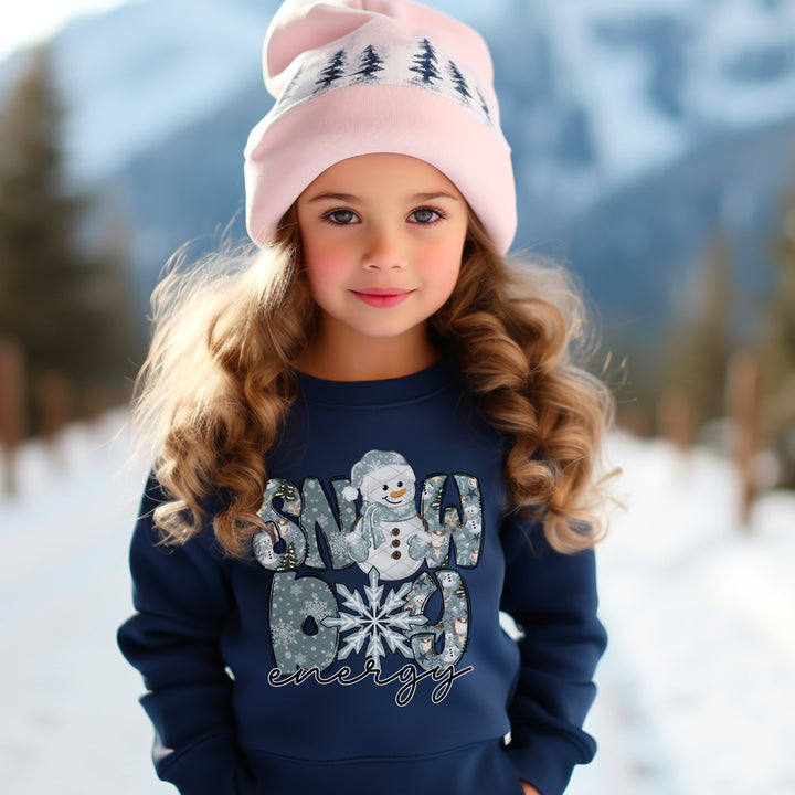 Snow Day Energy DTF Print