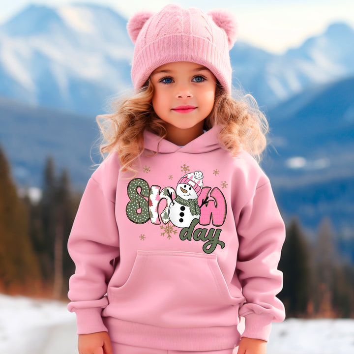 Snow day Snowman DTF Print