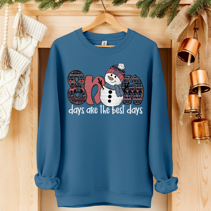 Snow Days Are The Best Days DTF Print