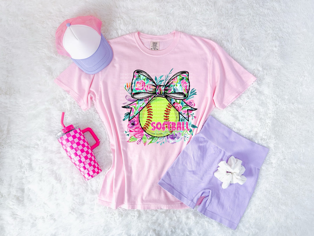 Softball Mama DTF Print