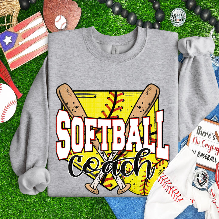 Softball DTF Print