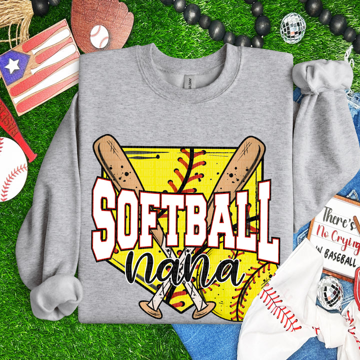 Softball DTF Print