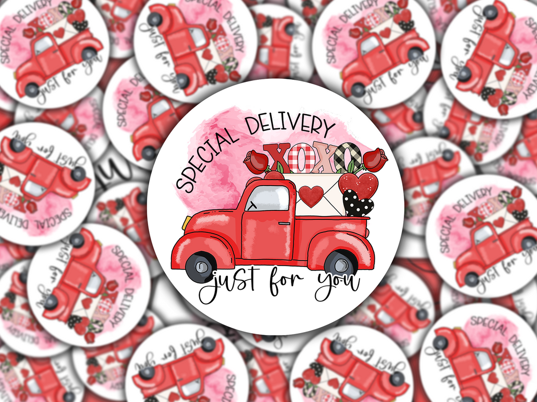 Special Delivery Just For You Sticker Sheet